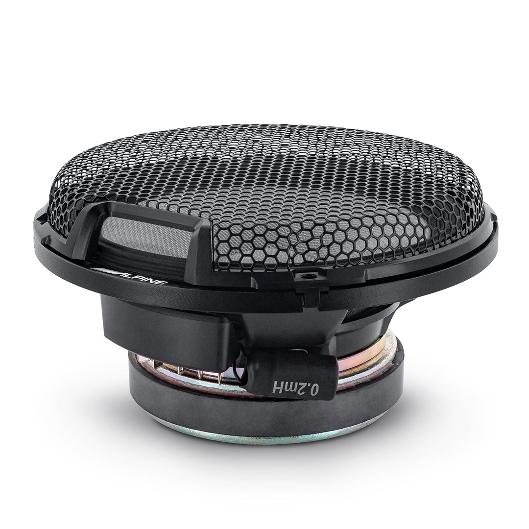 Alpine R2-S65C, R Series 6.5" 2-Way Hi-Res Component Speakers - 300W