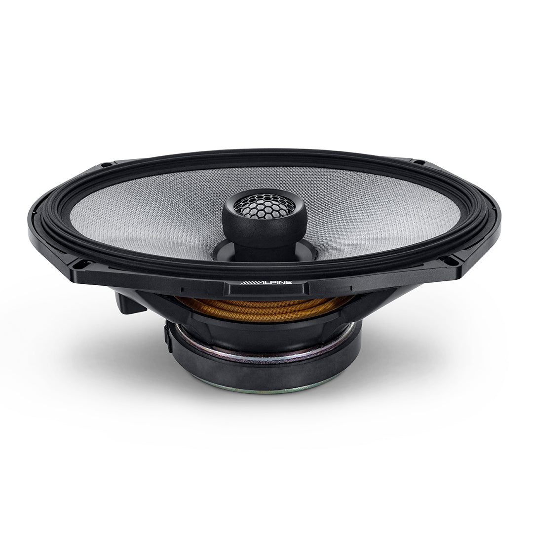 Alpine R2-S69, R Series 6x9" 2-Way Hi-Res Coaxial Speakers - 300W