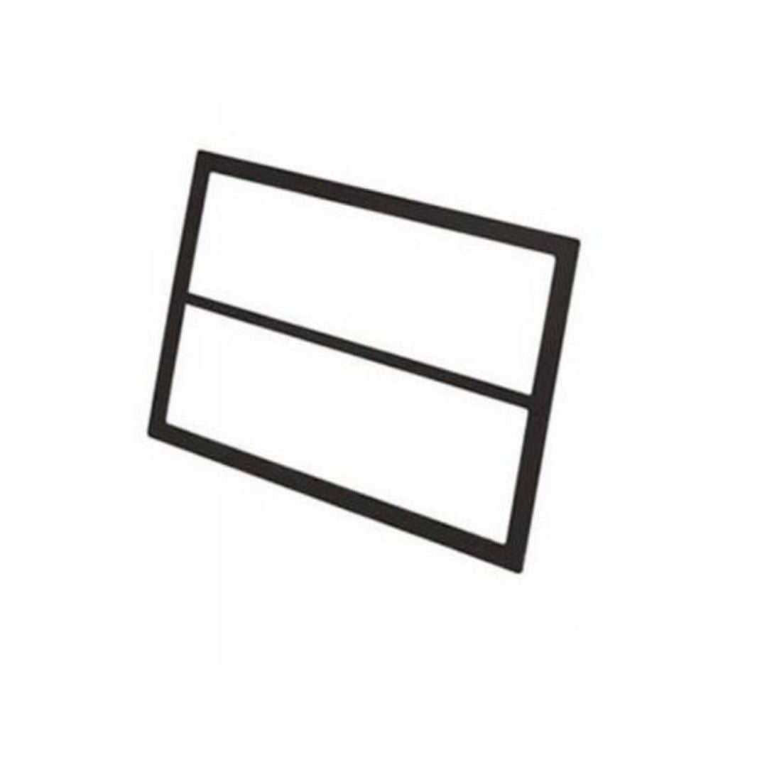 Scosche DDTRB, Universal (2) ISO DIN Or ISO Double DIN Trim Ring 1/4" Border