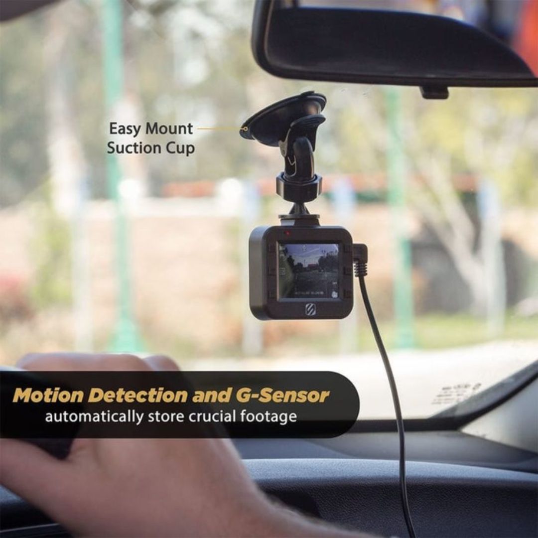 Scosche DDVR2409, 2.0" HD 720P Dash Cam