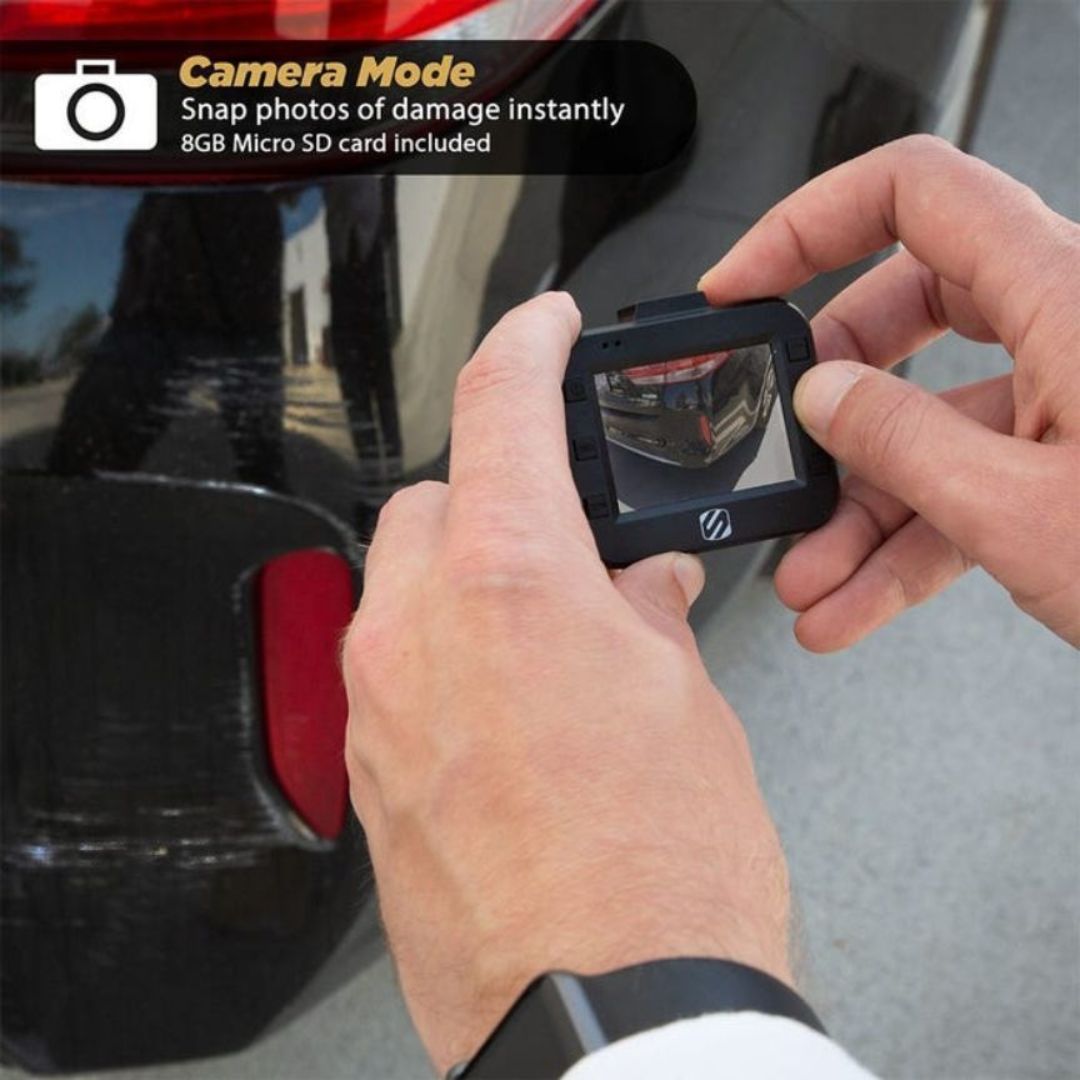 Scosche DDVR2409, 2.0" HD 720P Dash Cam