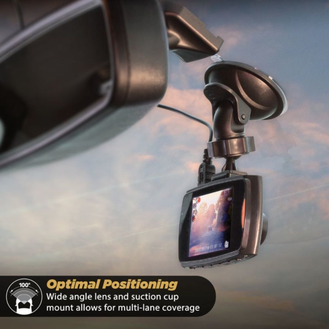 Scosche DDVR28G-ST2, Dash DVR 2 2.4" 8Gb