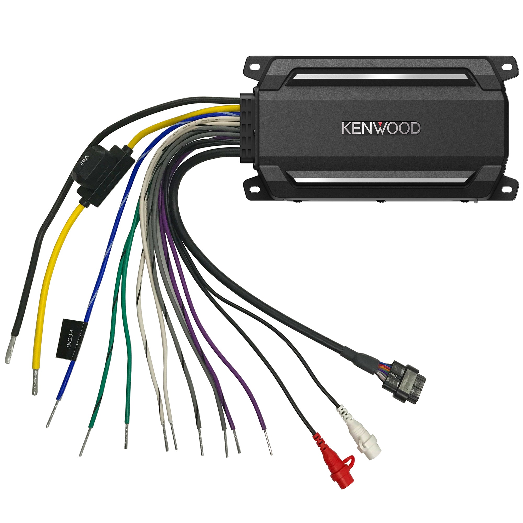 Kenwood KAC-M5024BT, 4 Channel Marine / Powersports Amplifier w/ Bluetooth®