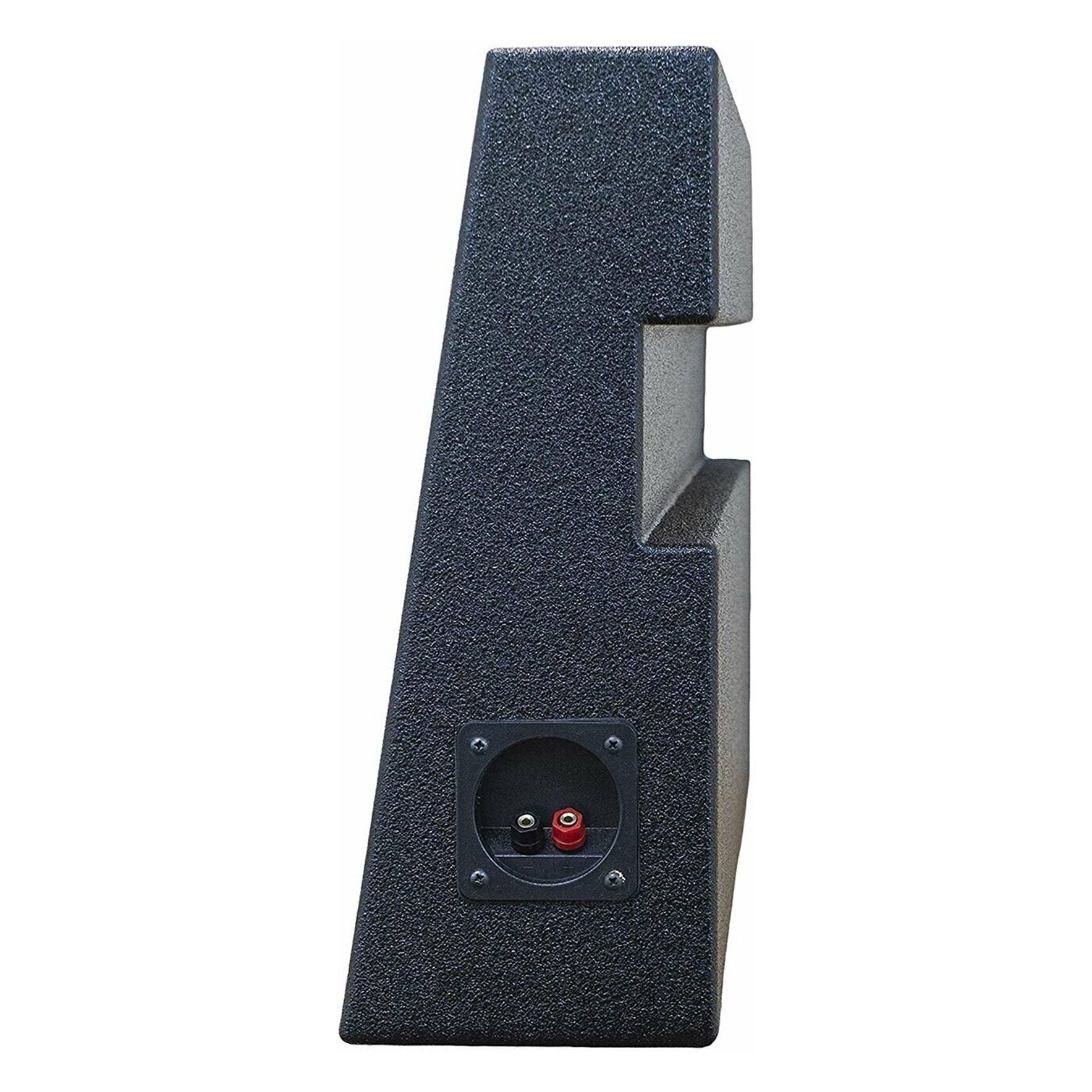 SoundBox Toyota Tacoma Double Cab 2005-2018 Dual 12" Frontfire Subwoofer Enclosure, BedLiner Finish