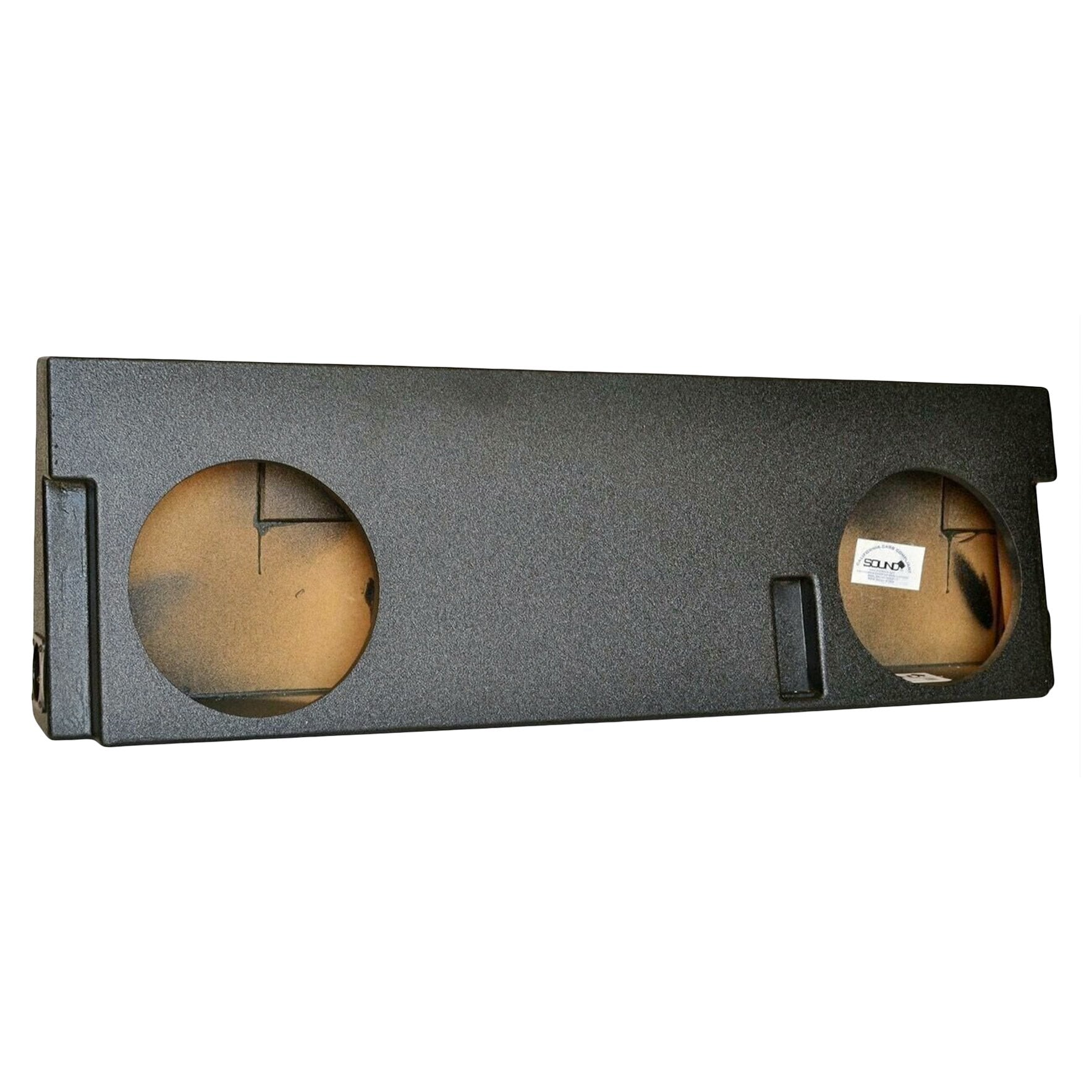 SoundBox Toyota Tundra CrewMax 2014-2018 Dual 12" Subwoofer Enclosure, BedLiner Finish