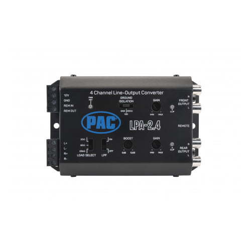 PAC LPA-2.4, 4 Ch LOCPRO Advanced Line Output Con LOCPRO Advanced LPA-2.4
