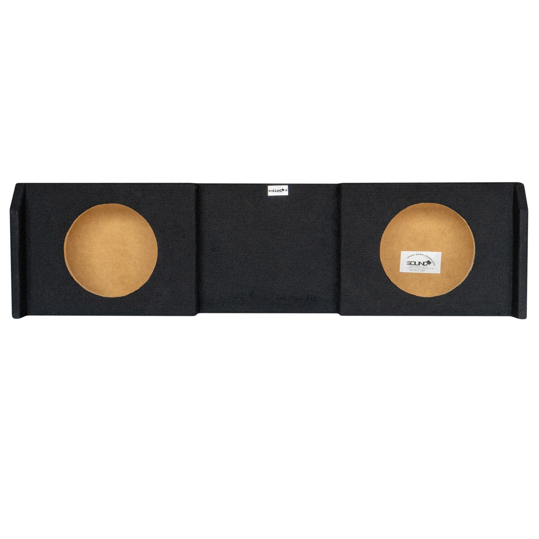 SoundBox Nissan Titan King Cab/ Ext Cab 2004-2019 Dual 10" Downfire Subwoofer Enclosure