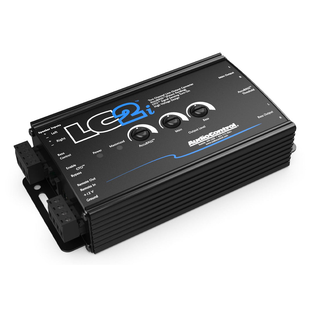 AudioControl LC2i, 2 Channel Line-Output Converter with AccuBASS