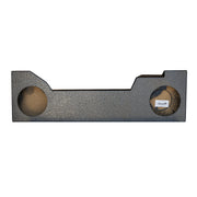 SoundBox Chevy Silverado/ GMC Sierra Double (Extended) Cab 2014-2018 Dual 12" Upfire Subwoofer Enclosure, BedLiner Finish