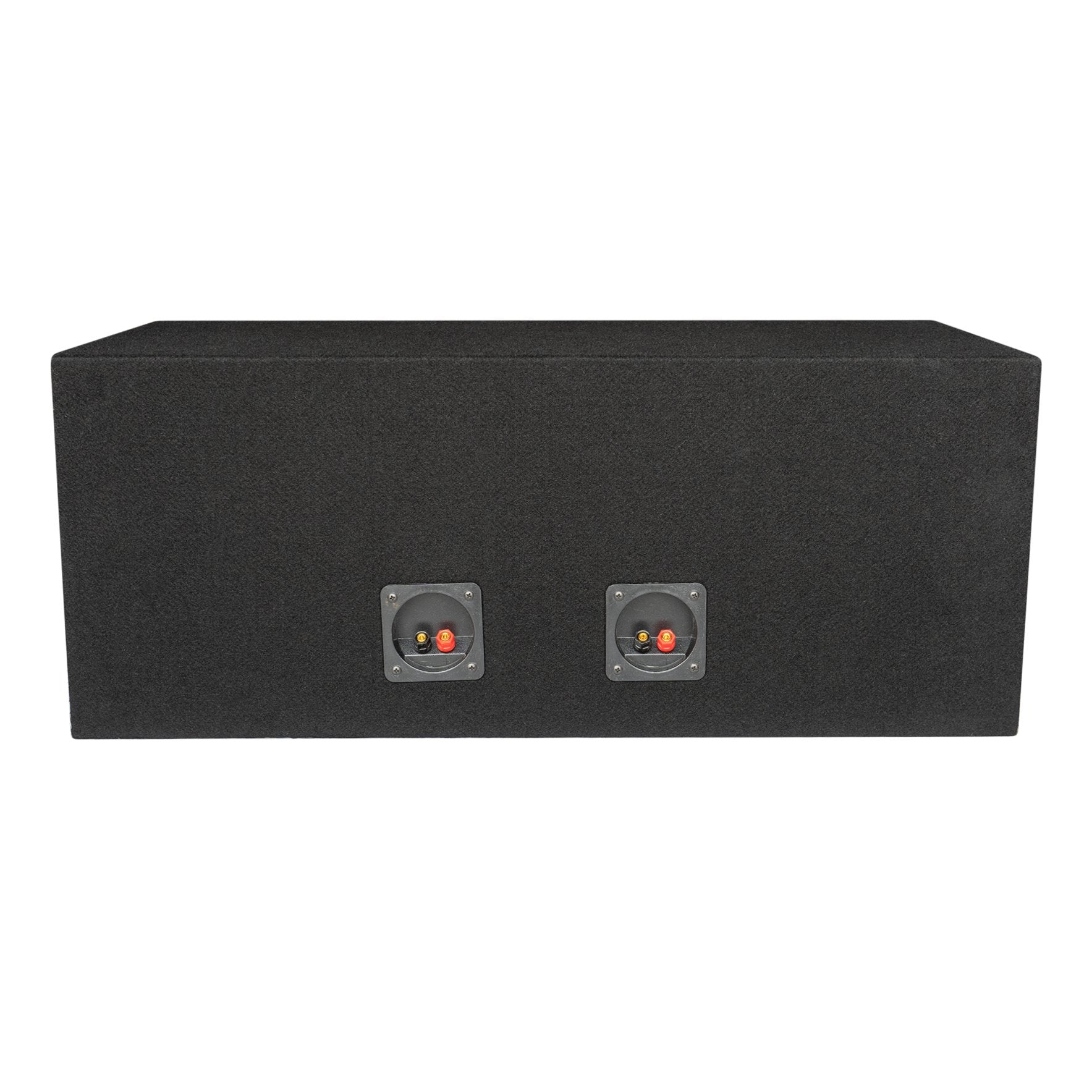 SoundBox E Series Dual 10" Vented Side Port Subwoofer Enclosure, Square