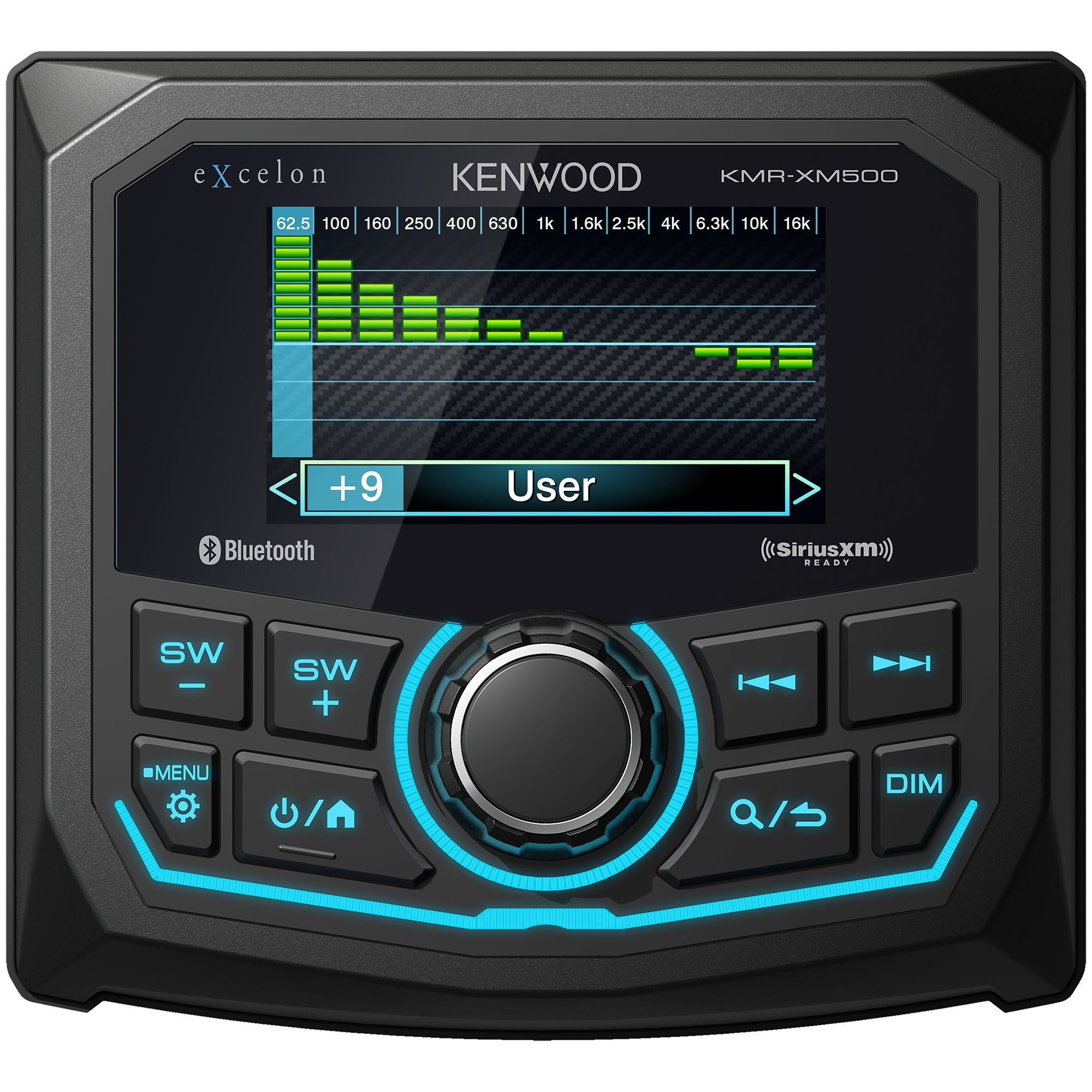 Kenwood KMR-XM500, eXcelon Marine Digital Media Receiver w/ Built-in Bluetooth® (does not play CDs)