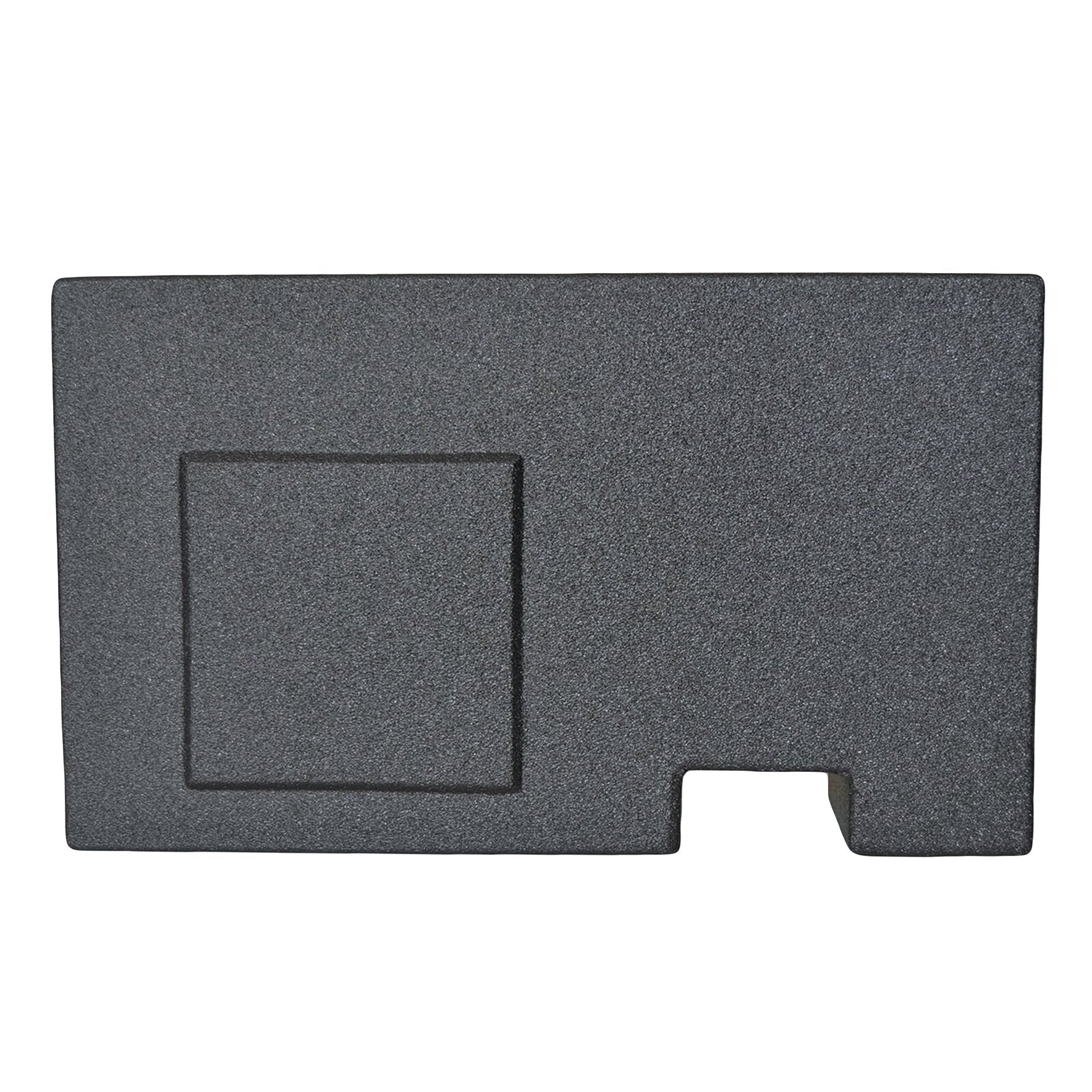 SoundBox Ford F250/F350 SuperDuty (CrewCab) 2017-2019 Single 12" Upfire Subwoofer Enclosure, BedLiner Finish