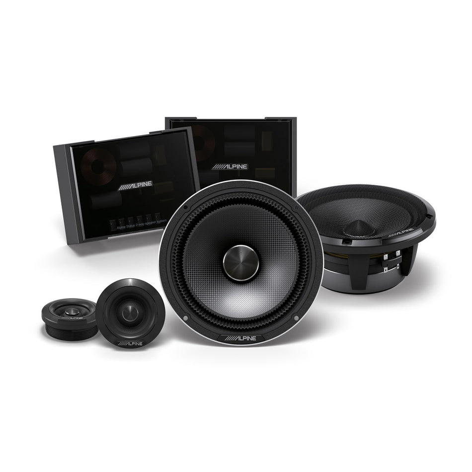 Alpine HDZ-65CS, Status Series Hi-Res 6.5" 2-Way Component Car Speakers