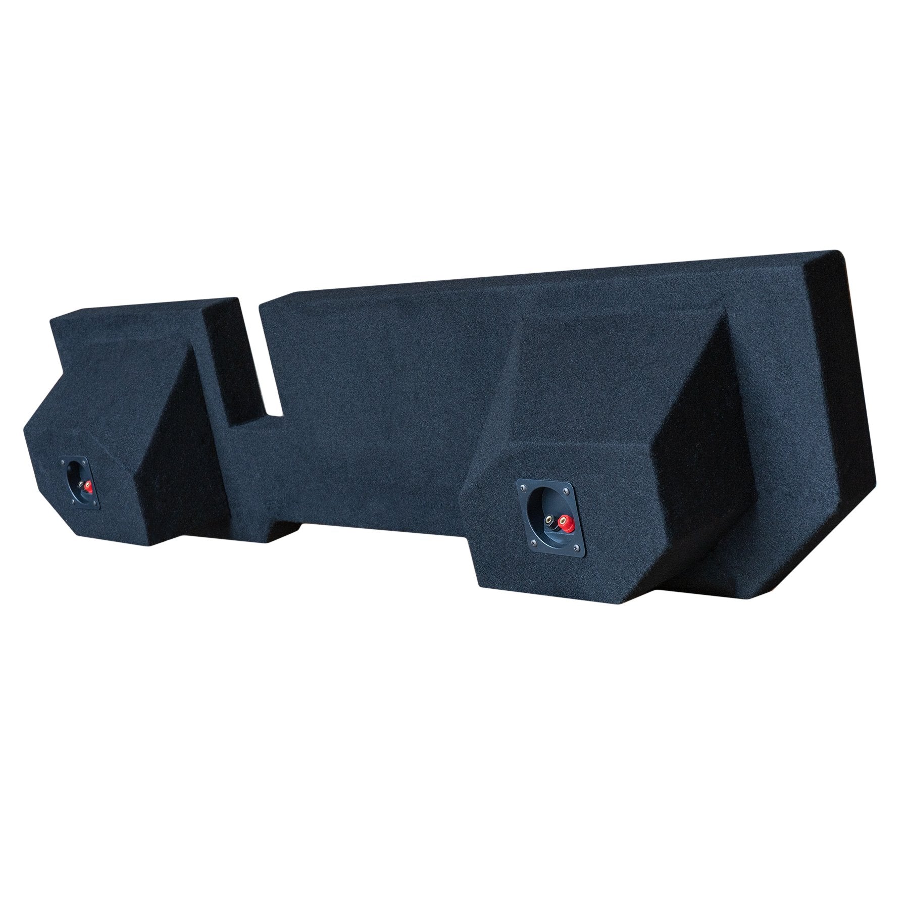 SoundBox Ram Quad Cab/ Crew Cab 2002-2018 (2019 Classic) Dual 10" Upfire Subwoofer Enclosure