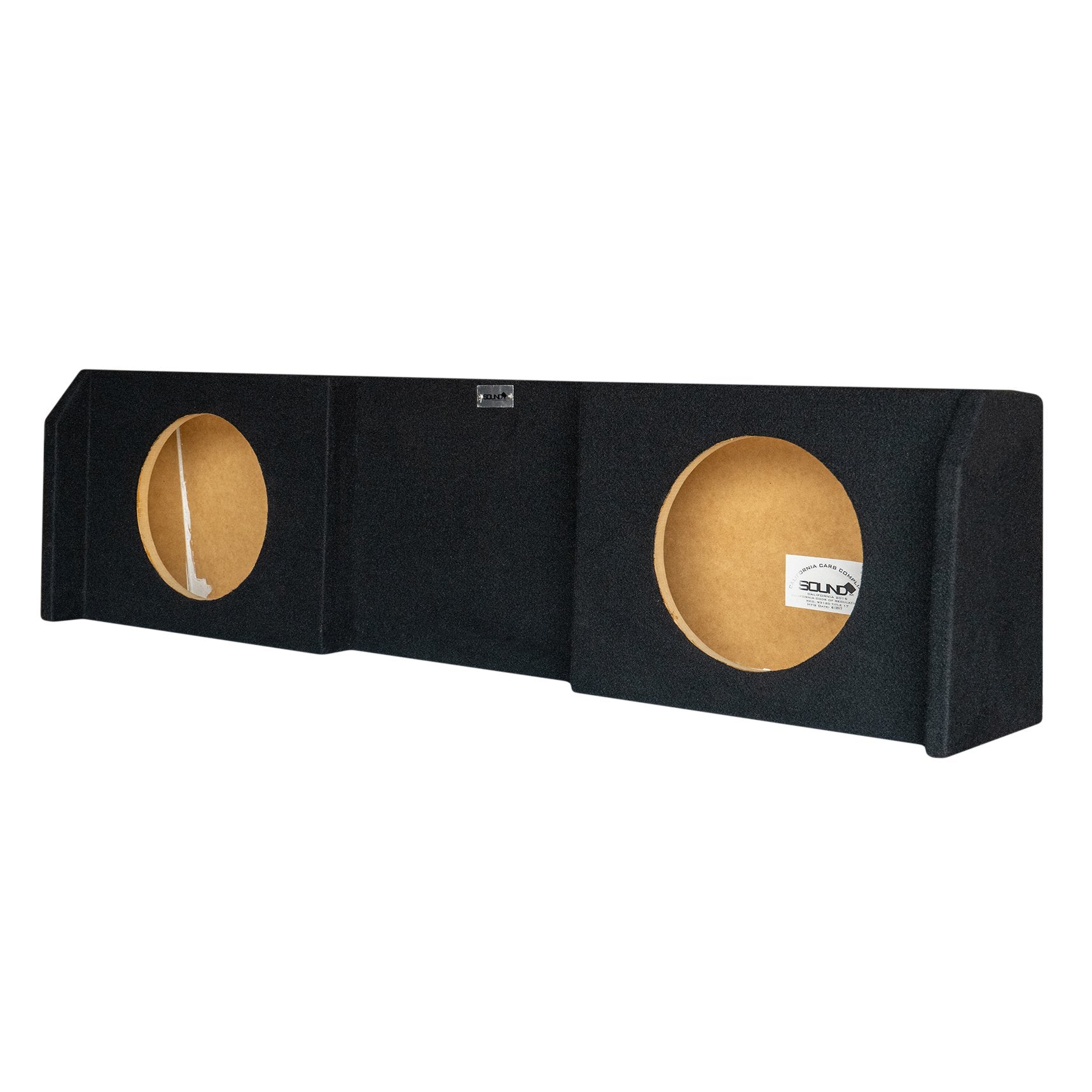 SoundBox Nissan Titan King Cab/ Ext Cab 2004-2019 Dual 10" Downfire Subwoofer Enclosure