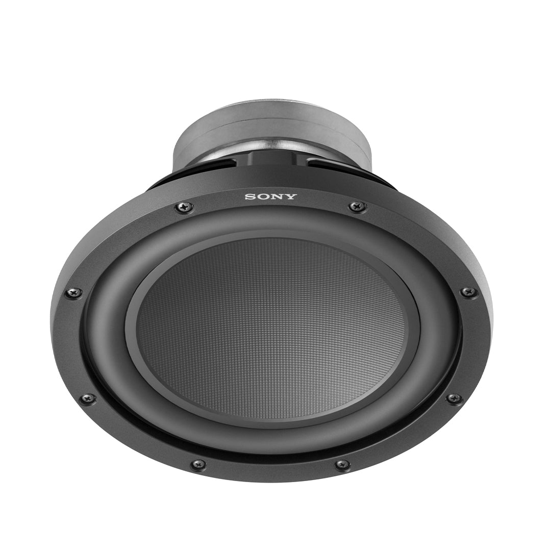Sony XS-W104GS, GS Series 10" Single 4 Ohm Voice Coil Car Subwoofer, 1500W Peak