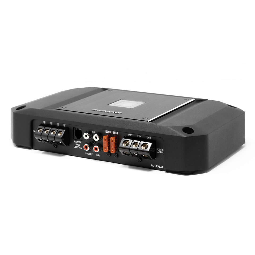 Alpine R2-A75M, R Series Monoblock Class D Subwoofer Amplifier - 750W