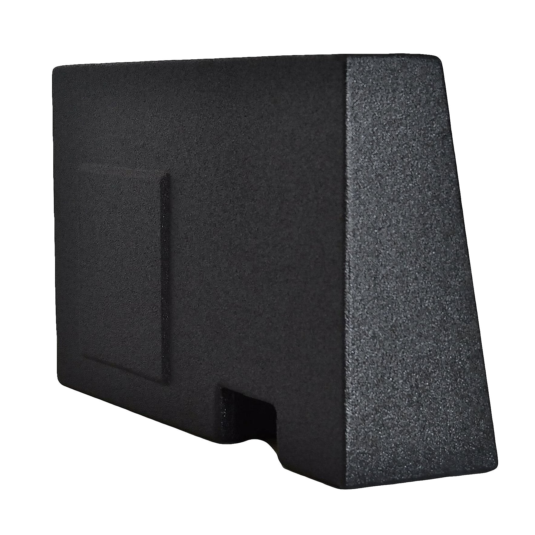 SoundBox Ford F250/F350 SuperDuty (CrewCab) 2017-2019 Single 10" Upfire Subwoofer Enclosure, BedLiner Finish