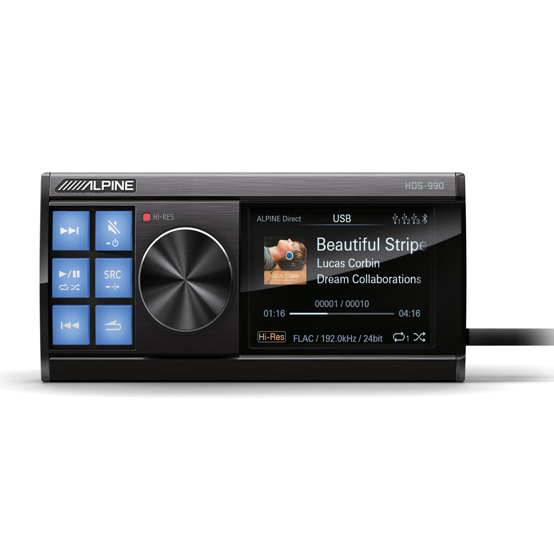 Alpine HDS-990, Status Hi-Res Digital Media Player