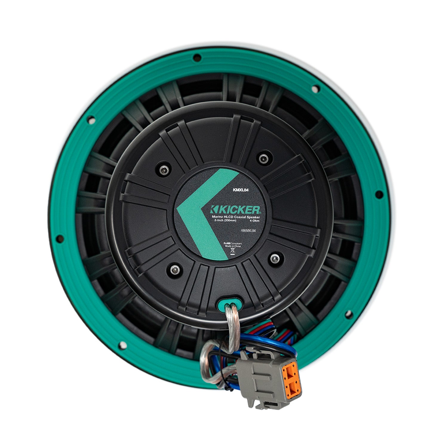 Kicker KMXL84, 8" Marine Horn Loaded Compression Driver Speakers (48KMXL84)