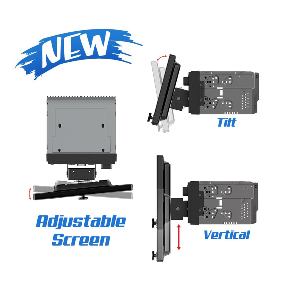 Soundstream VRCPAA-106F, 10.6" Multimedia Receiver w/ CarPlay and Android Auto