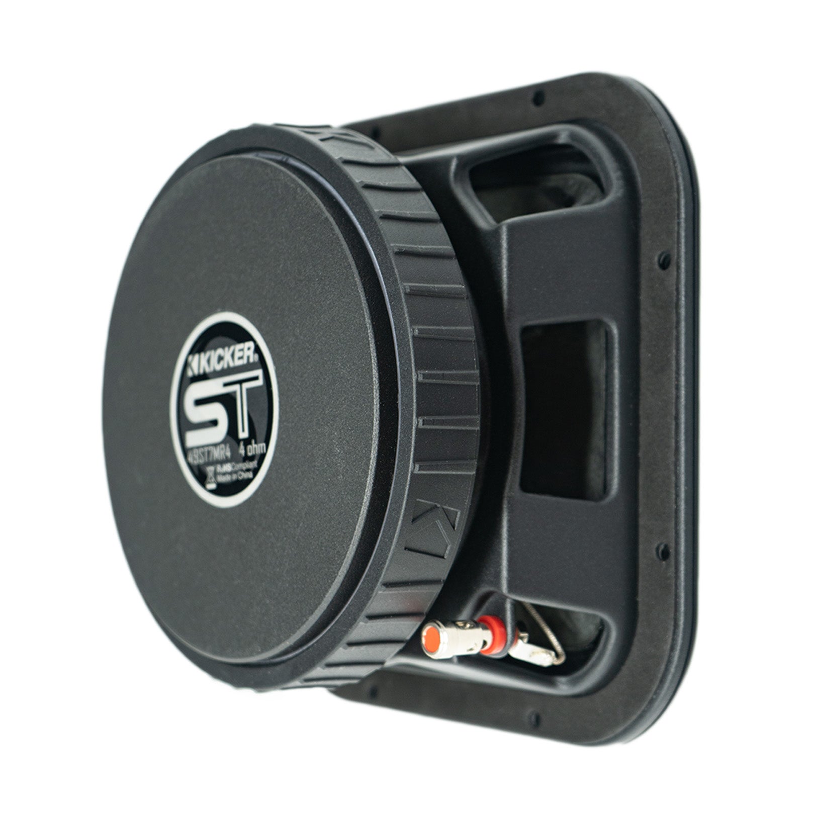 Kicker ST7MR, Street Series 7" 4 Ohm Square Midrange - Pair (49ST7MR4)