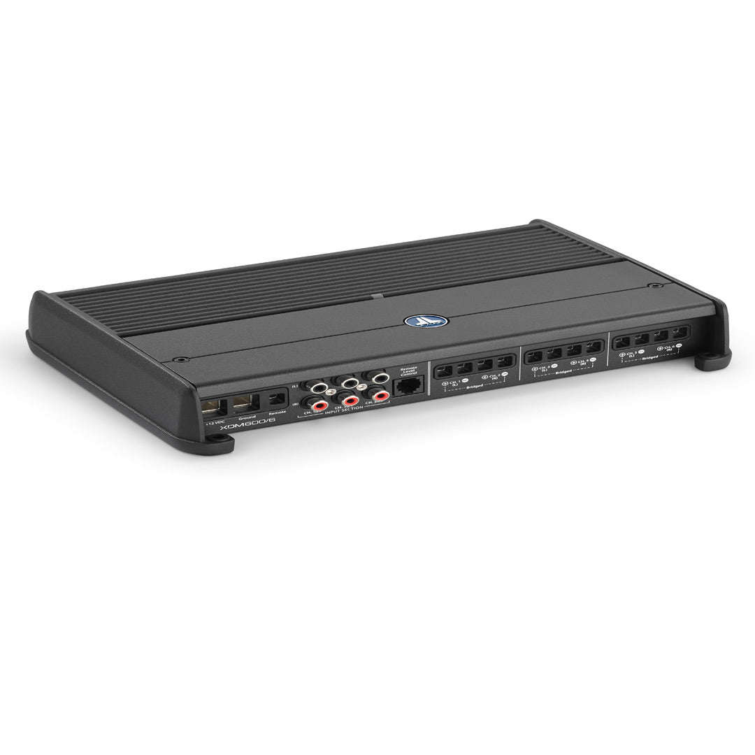 JL Audio XDM600/6, XDM Series Class D 6 Channel System Amplifier - 600 Watts RMS