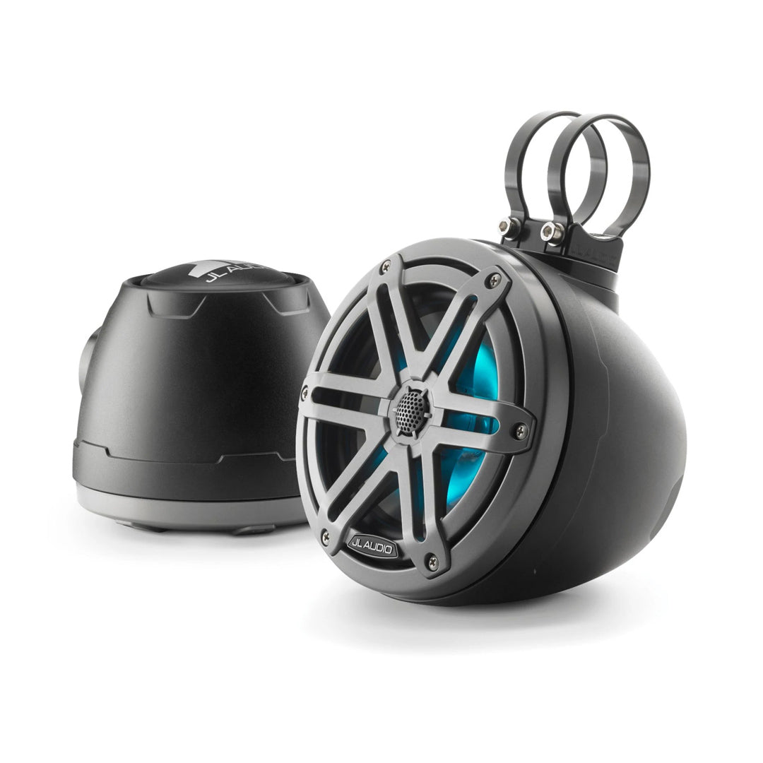 JL Audio M3-650VEX-MB-S-GM-I, M3 Series 6.5" VEX Tower Speakers with LED Lights