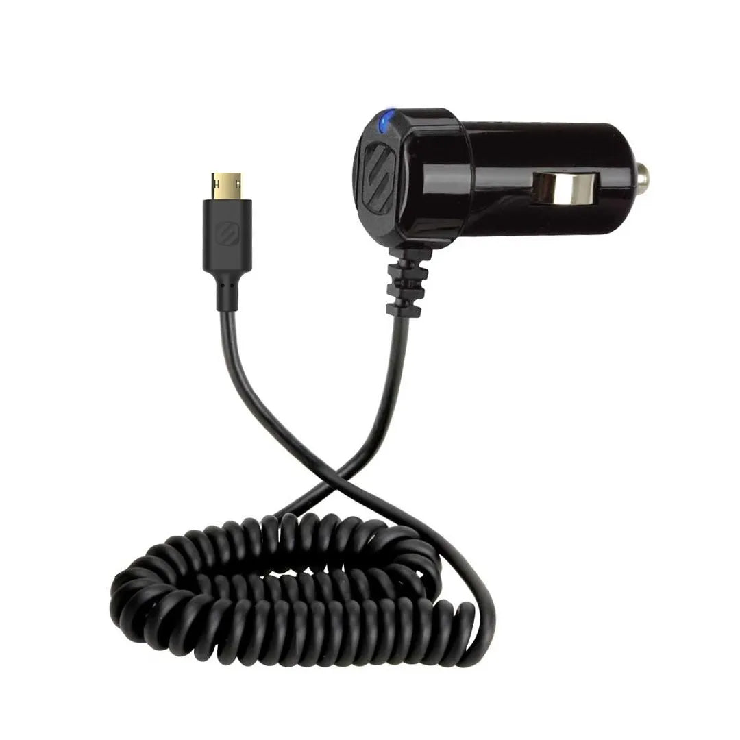 Scosche EZC12I, Car Charger w/ Reversible Micro USB