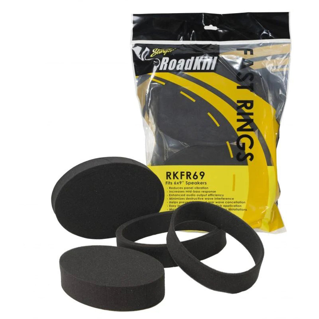 Stinger RKFR69, RoadKill Fast Rings 6"x9" Foam Baffle Kit