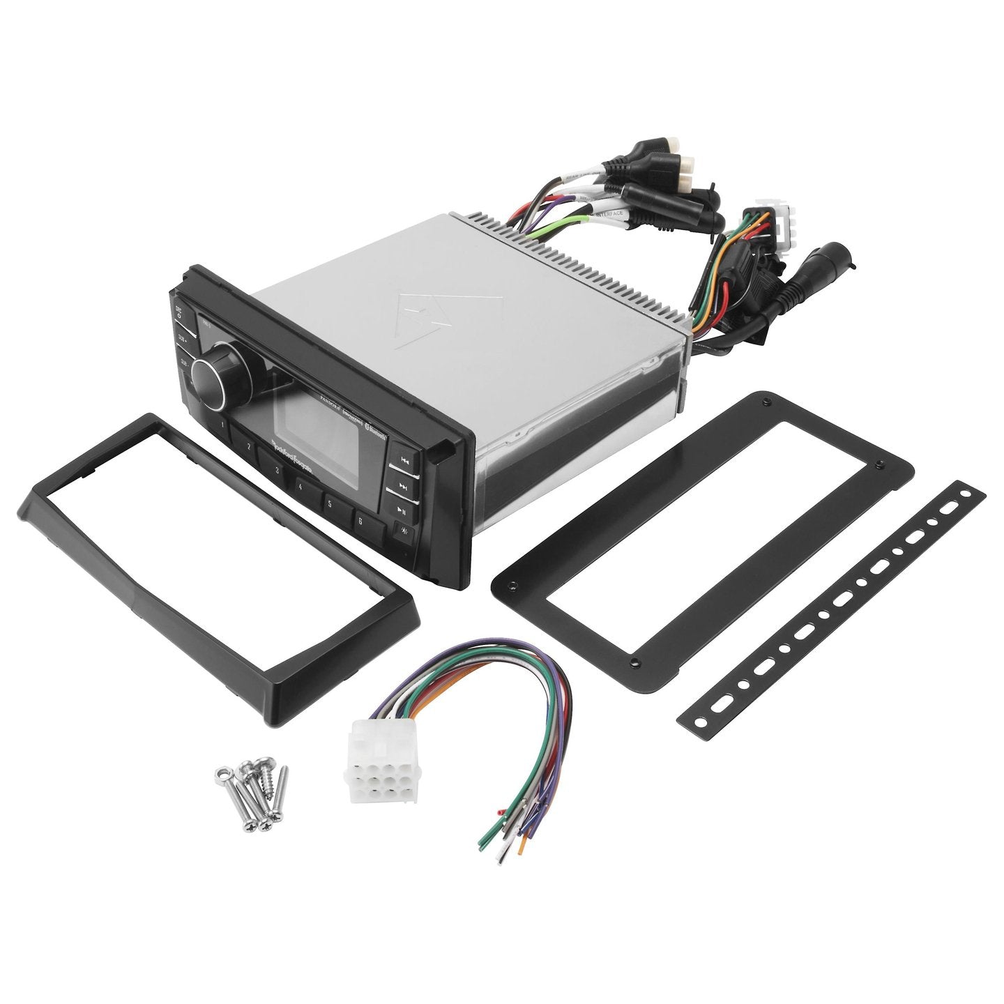 Rockford Fosgate PMX-5CAN, Punch 1.75 Din 2.7" Wet Bonded IPx6 Color Media Receiver