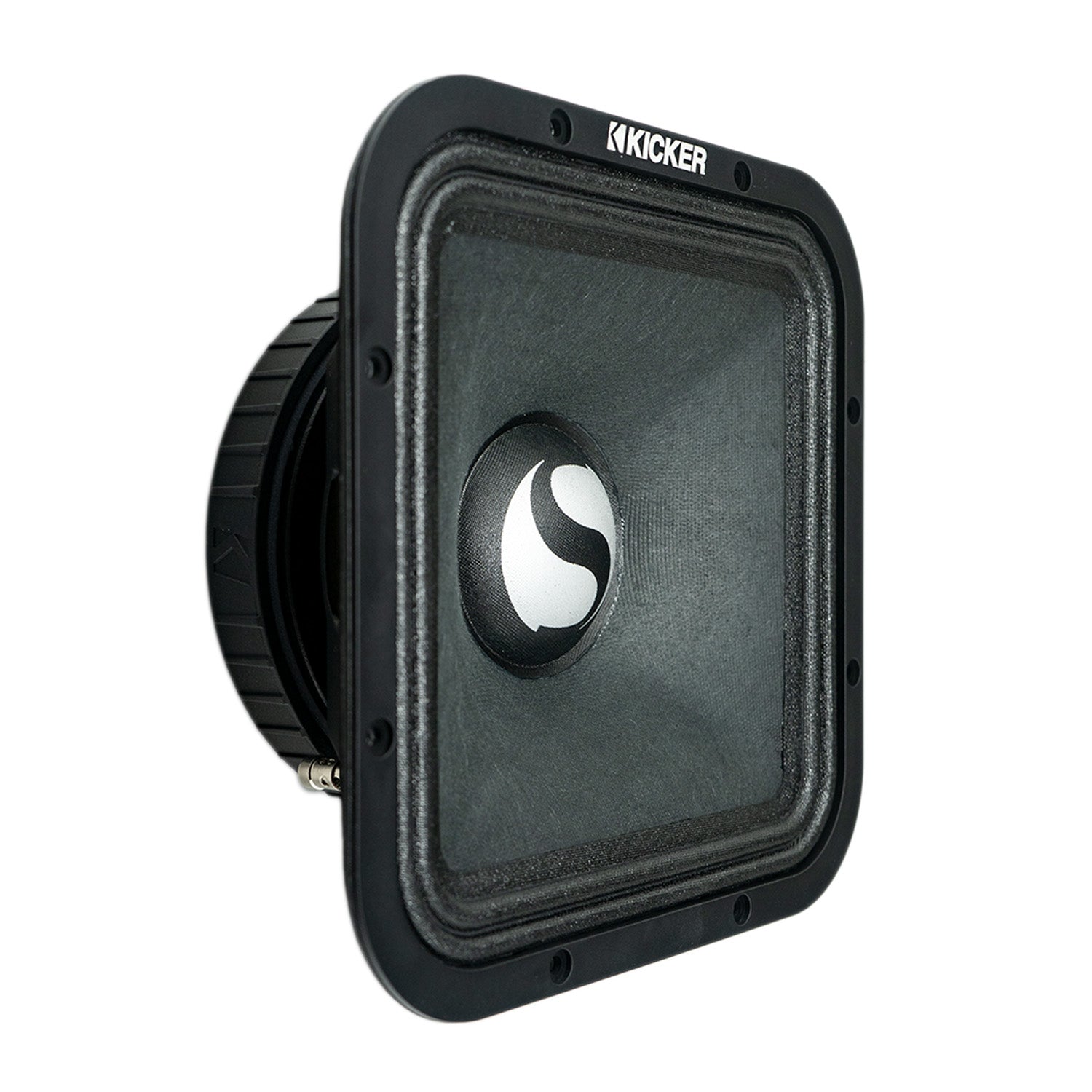 Kicker ST7MR, Street Series 9" 4 Ohm Square Midrange - Pair (49ST9MR4)