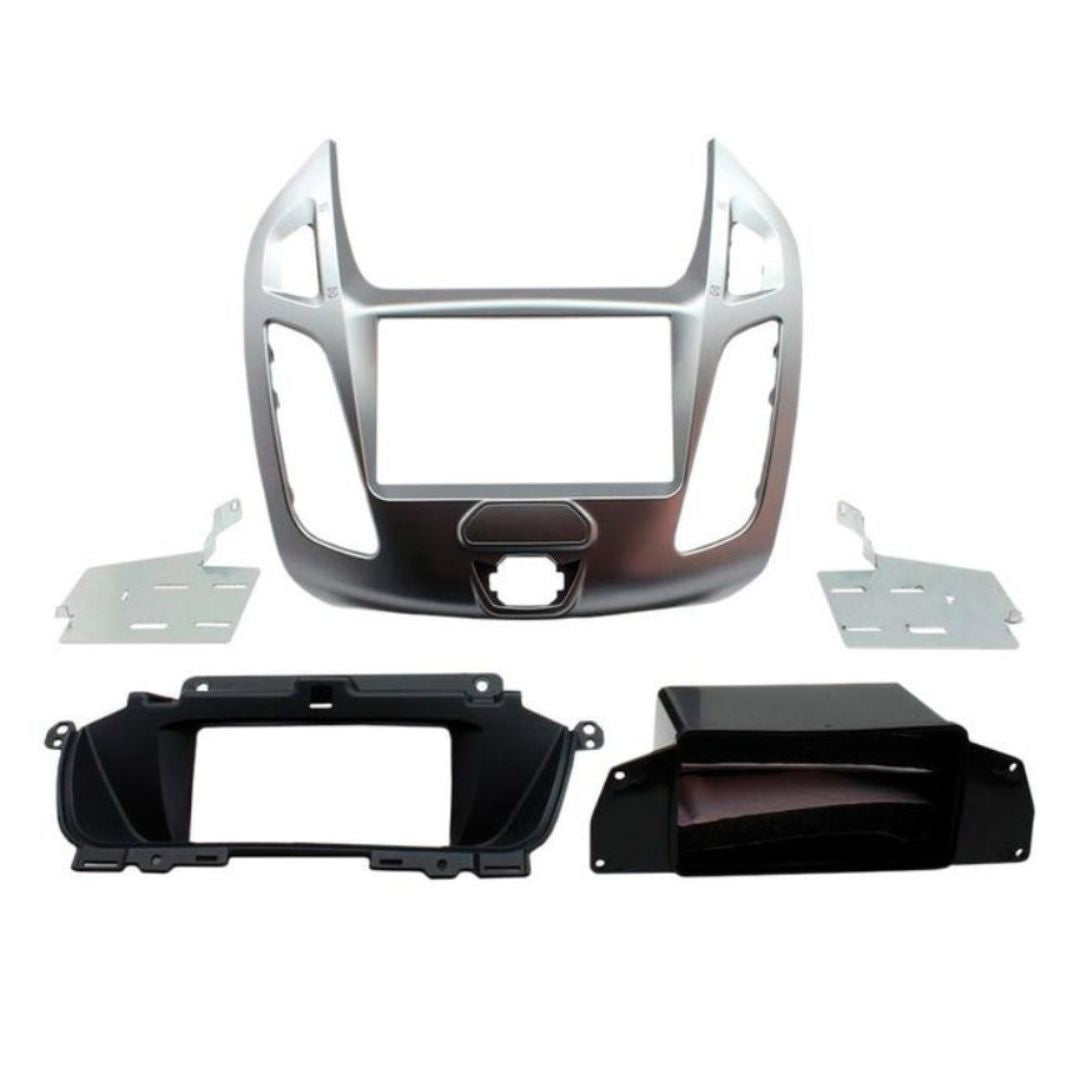 Scosche FD6211SDDB, 2014-Up Ford Transit Connect 2014 w/ Removable Factory Airbag Light, Silver