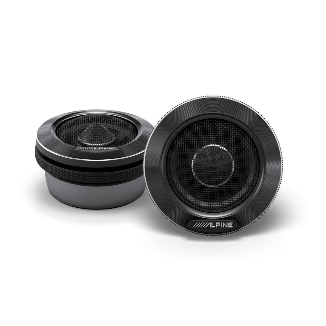 Alpine HDZ-653, Status Series Hi-Res 6.5" 3-Way Component Car Speakers