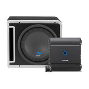 Alpine S-SB10V-BNDL Bass Boost Package, S Series 10" Subwoofer w/ S Series Amplfiier