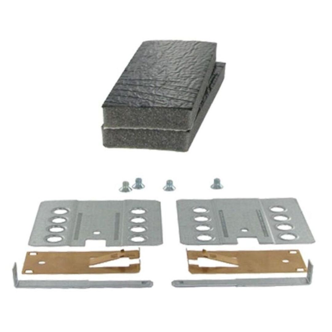 Scosche FT4276WB, 2012-Up Fiat 500 Double DIN Kit, Pearl White