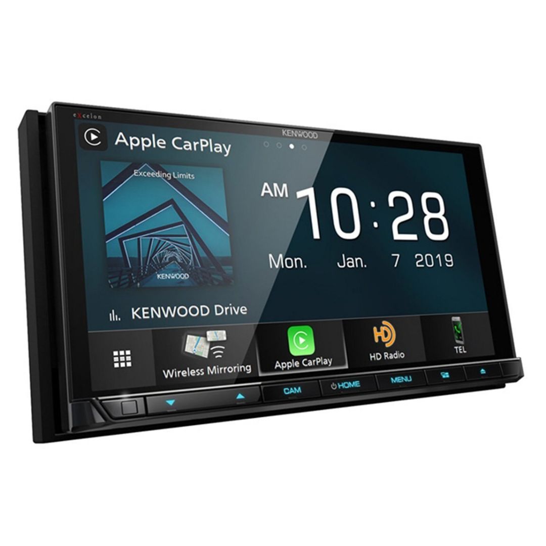 Kenwood DDX9906XR, eXcelon Reference 6.8" HD DVD Multimedia Receiver w/ Wireless CarPlay and Android Auto