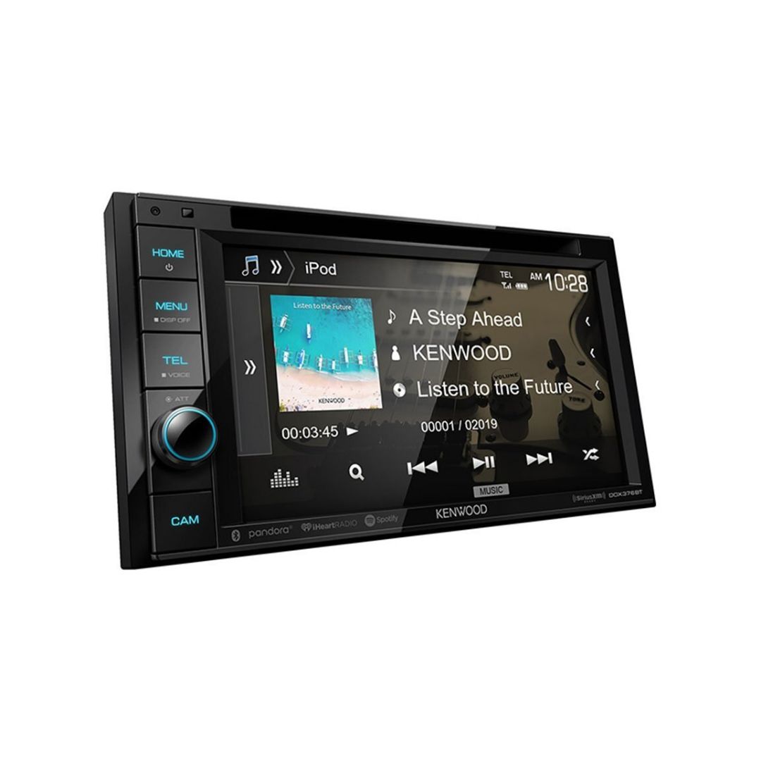 Kenwood DDX376BT, 6.2" DVD Multimedia Receiver - SiriusXM Ready, Bluetooth