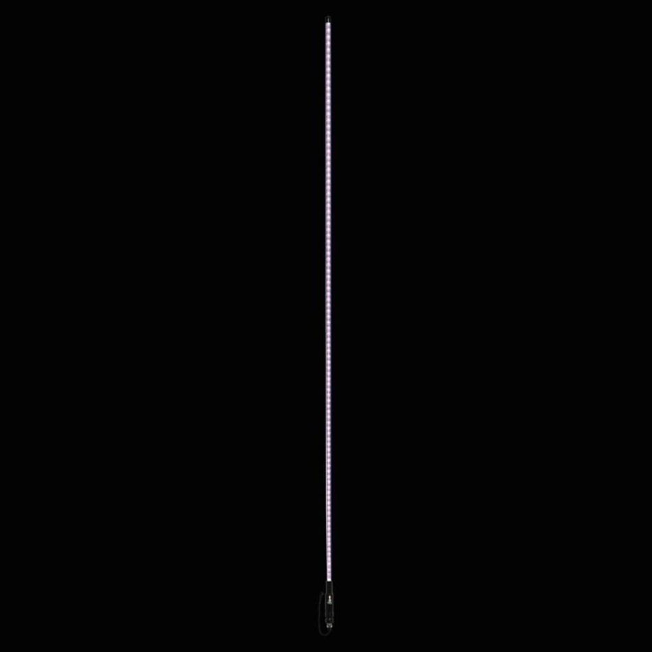 Metra MPS-CRGBWHIP6, RGB LED Whip Antenna W/Controller - 6ft