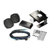 Kicker HDS962, Harley Davidson Audio Kit for Electra Glide, Street Glide, Ultra Glide & Trikes w/ Bat Wing Fairing - 1996-2013 5.25" Front Speaker/Amplifier Upgrade Kit (46HDS962)