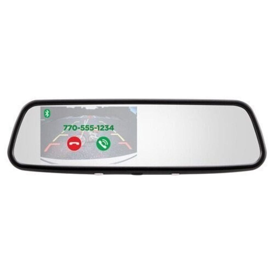 iBeam TE-BTM45, 4.5 Inch Mirror Monitor With Bluetooth