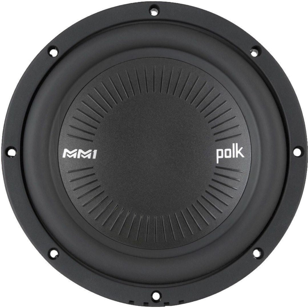 Polk Audio MM842DVC, MM 8" Dual 4 Ohm Voice Coil Car, Marine, ATV Subwoofer