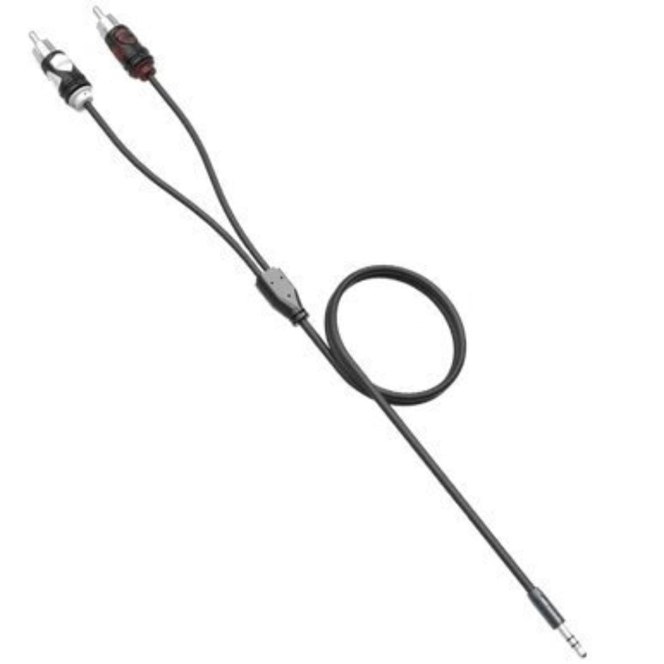 Wet Sounds WWX-RCA-3.5MM 2 FT, RCA to 3.5MM RCA Adapter with High Contact RCA Tips - 2ft