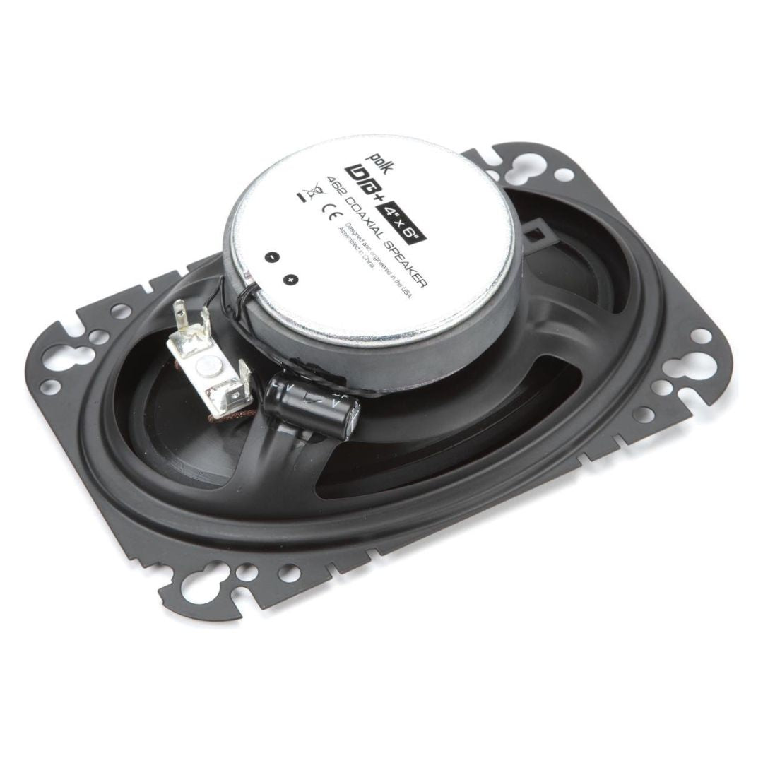 Polk Audio DB462, DB+ 4x6" Series Coaxial Car / Marine / UTV / ATV Speakers