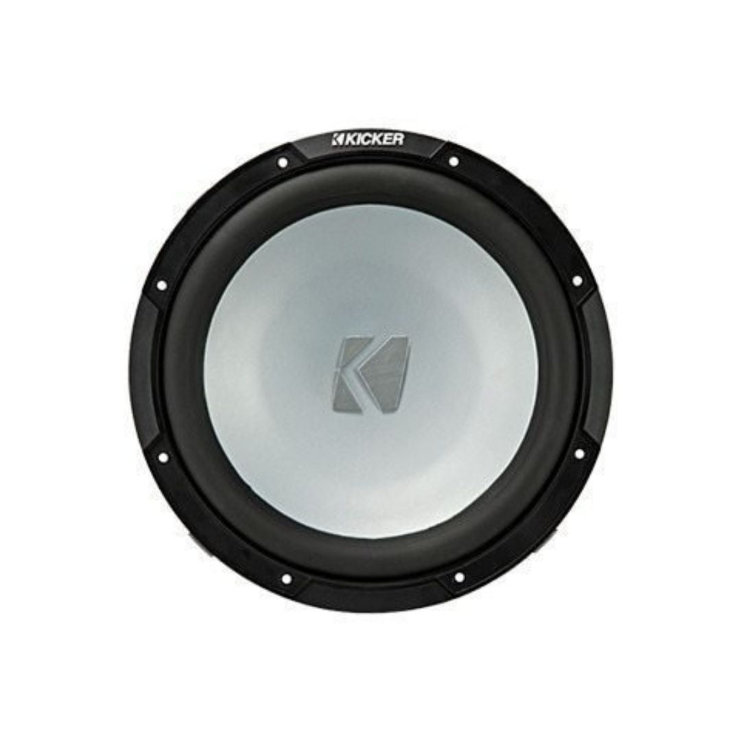 Kicker KMF122, KM Series 12" Weather-Proof Subwoofer for Freeair Applications, 2-Ohm, 250W (45KMF122)