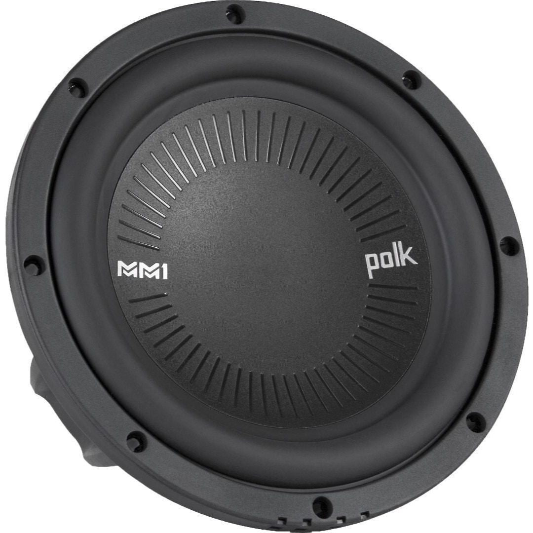 Polk Audio MM842DVC, MM 8" Dual 4 Ohm Voice Coil Car, Marine, ATV Subwoofer