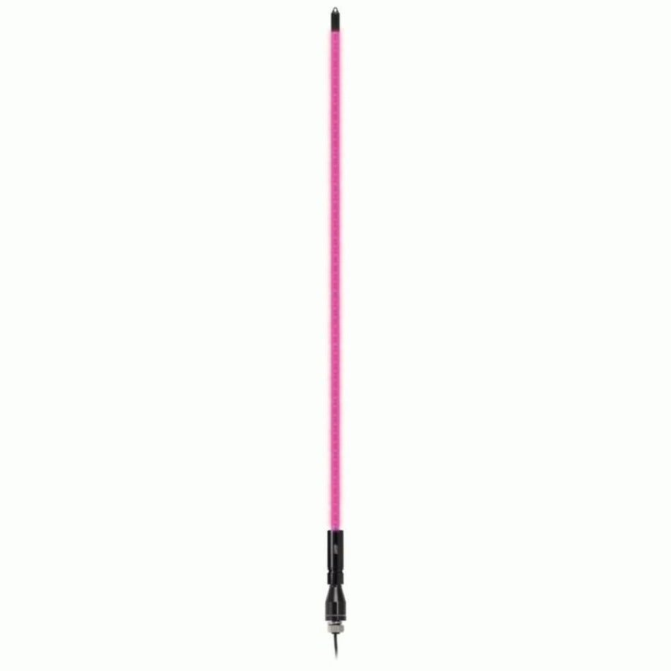 Metra MPS-PWHIP6, Single Color LED Whip Antenna 6ft - Pink