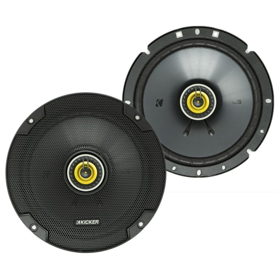 Kicker CSC674, CS Series 6.75" 2 Way Coaxial Speakers (46CSC674)