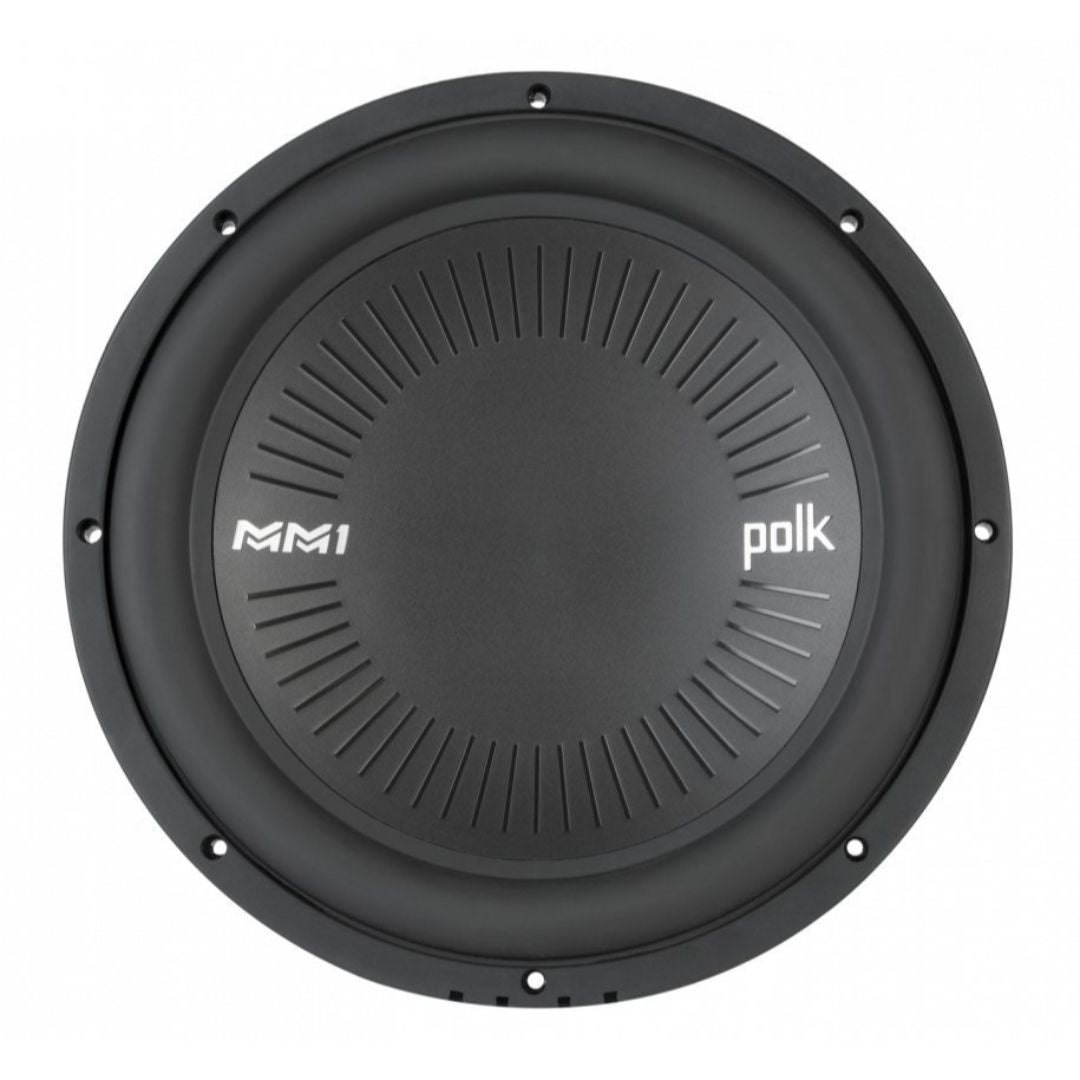 Polk Audio MM1042SVC, MM 10" Single 4 Ohm Voice Coil Car, Marine, ATV Subwoofer