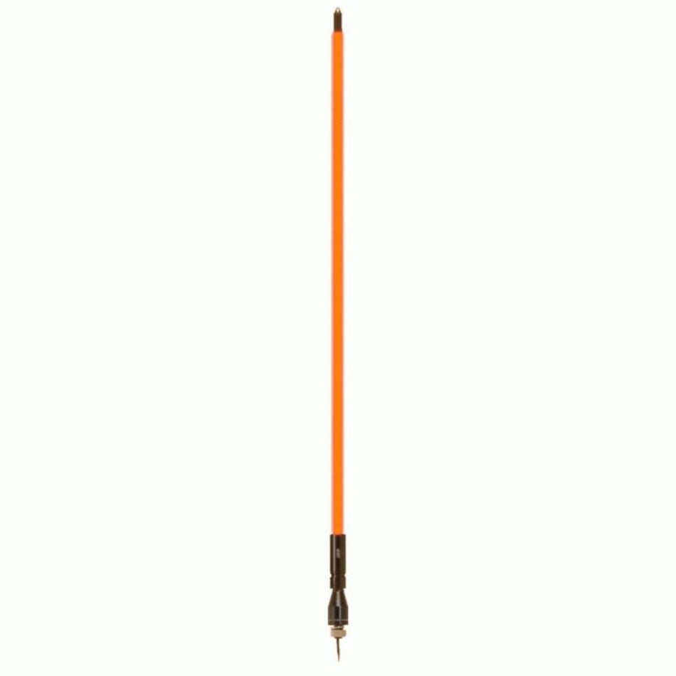 Metra MPS-FOOWHIP6, Single Color Fiber Optic Whip Antenna 6ft - Orange